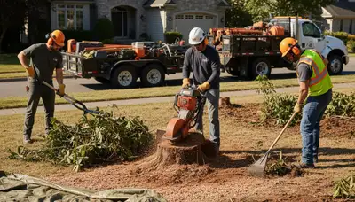 Palm Harbor, FL shrub removal by Arbor Tree Care for safe, efficient overgrown shrub clearing