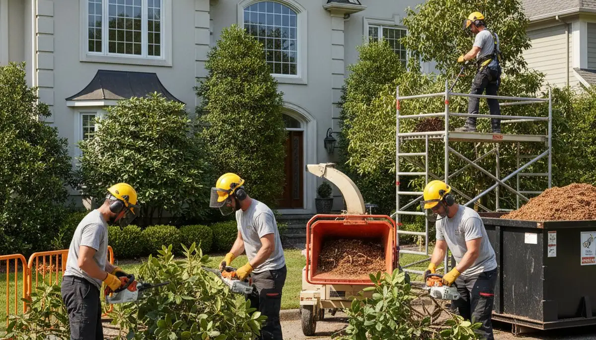 Palm Harbor, FL shrub removal by Arbor Tree Care for safe, efficient overgrown shrub clearing