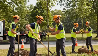 Tree planting service in Palm Harbor, FL for healthy, long-lasting growth