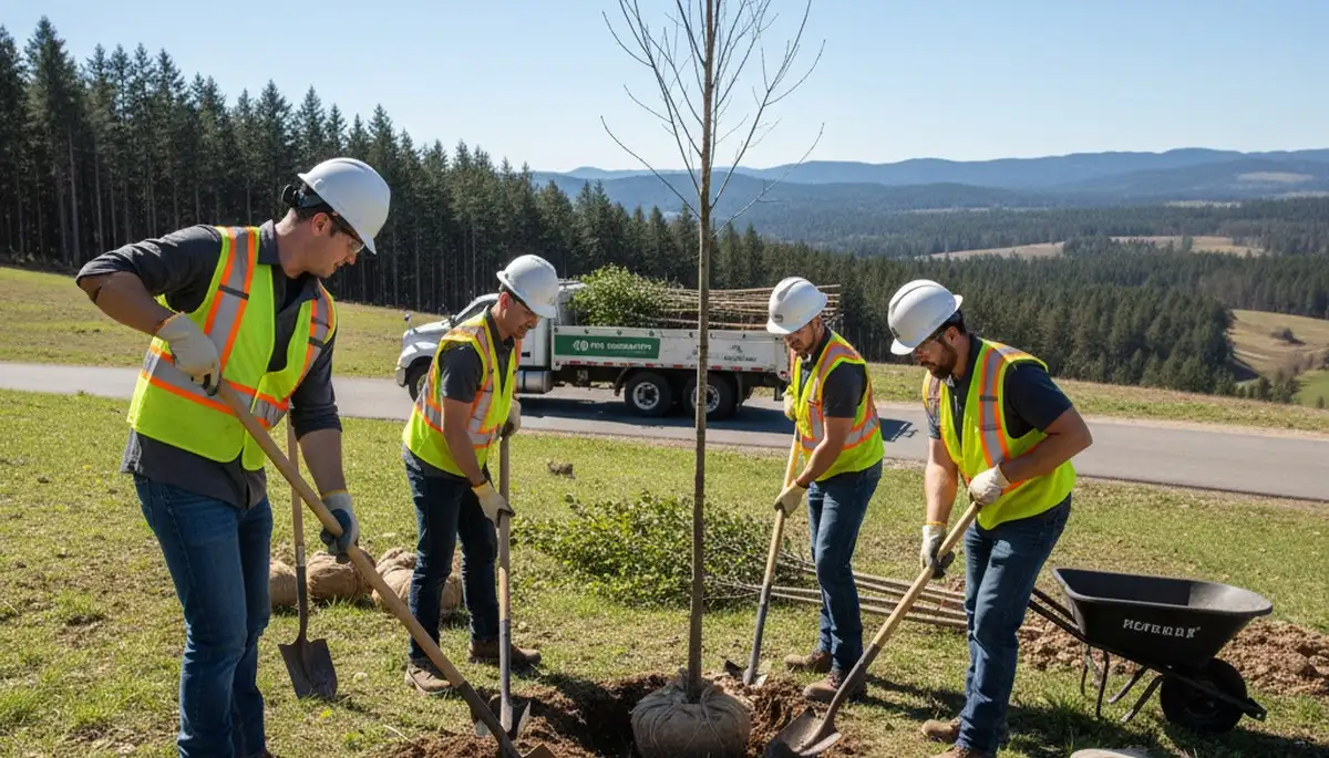 Tree planting service in Palm Harbor, FL for healthy, long-lasting growth