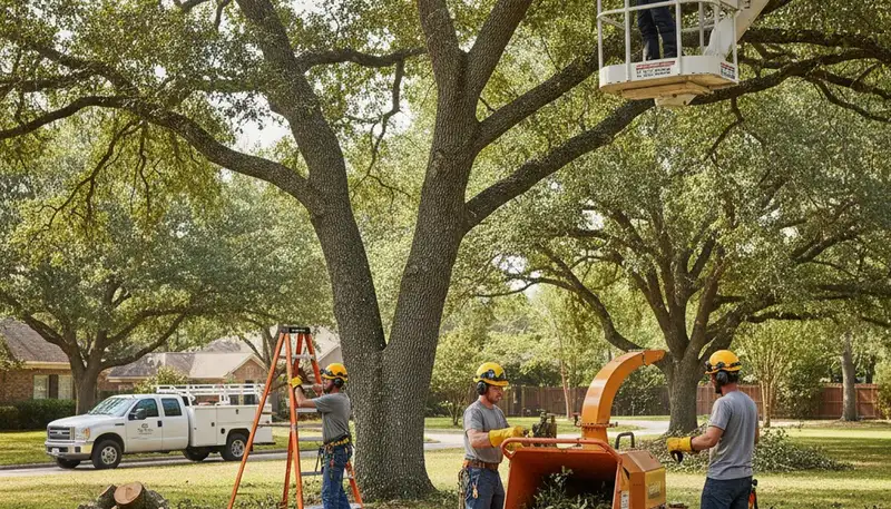 Professional tree pruning service in Palm Harbor, FL improving tree health and storm safety