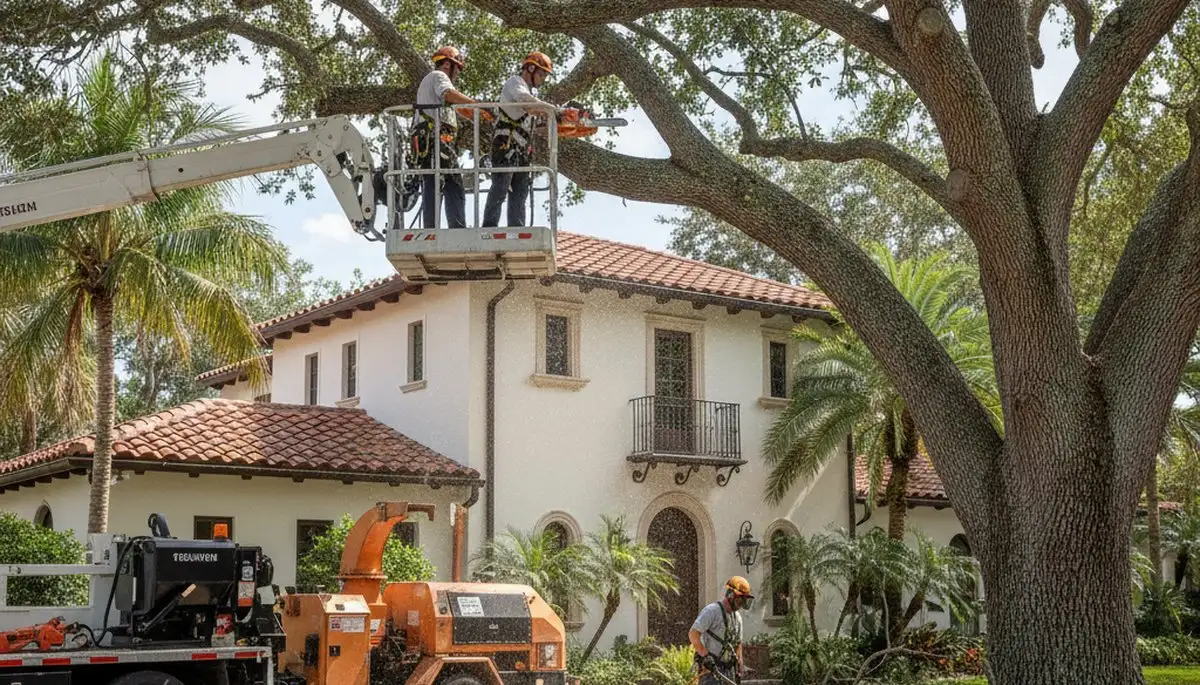 Professional tree trimming service in Palm Harbor, FL for safe, expert tree care